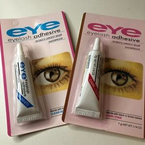 2 pack eyelash adhesive